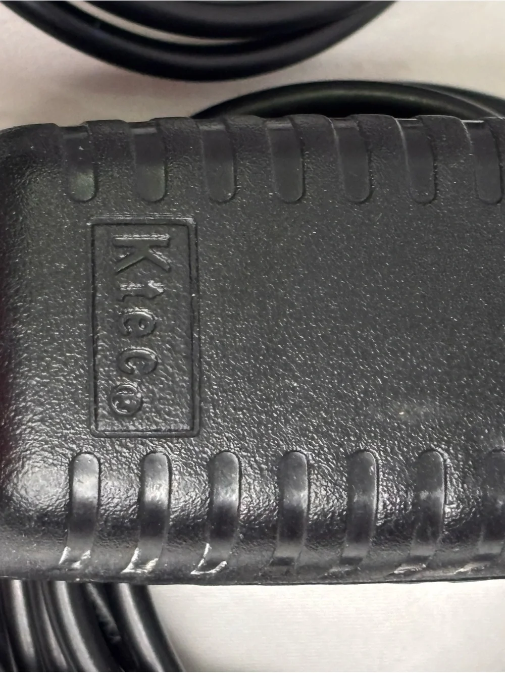 Black Micro USB Power Cable with AC Adapter